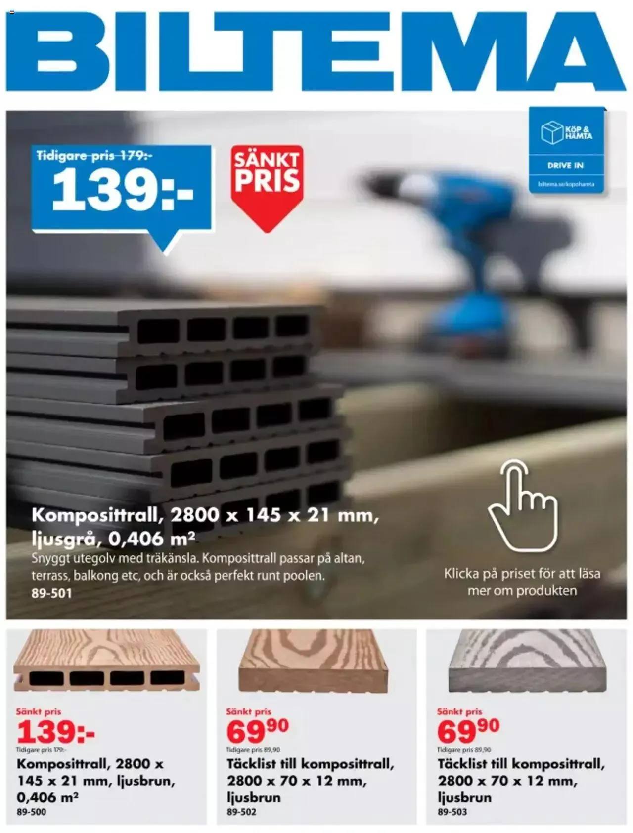 Biltema - erbjudanden - 0