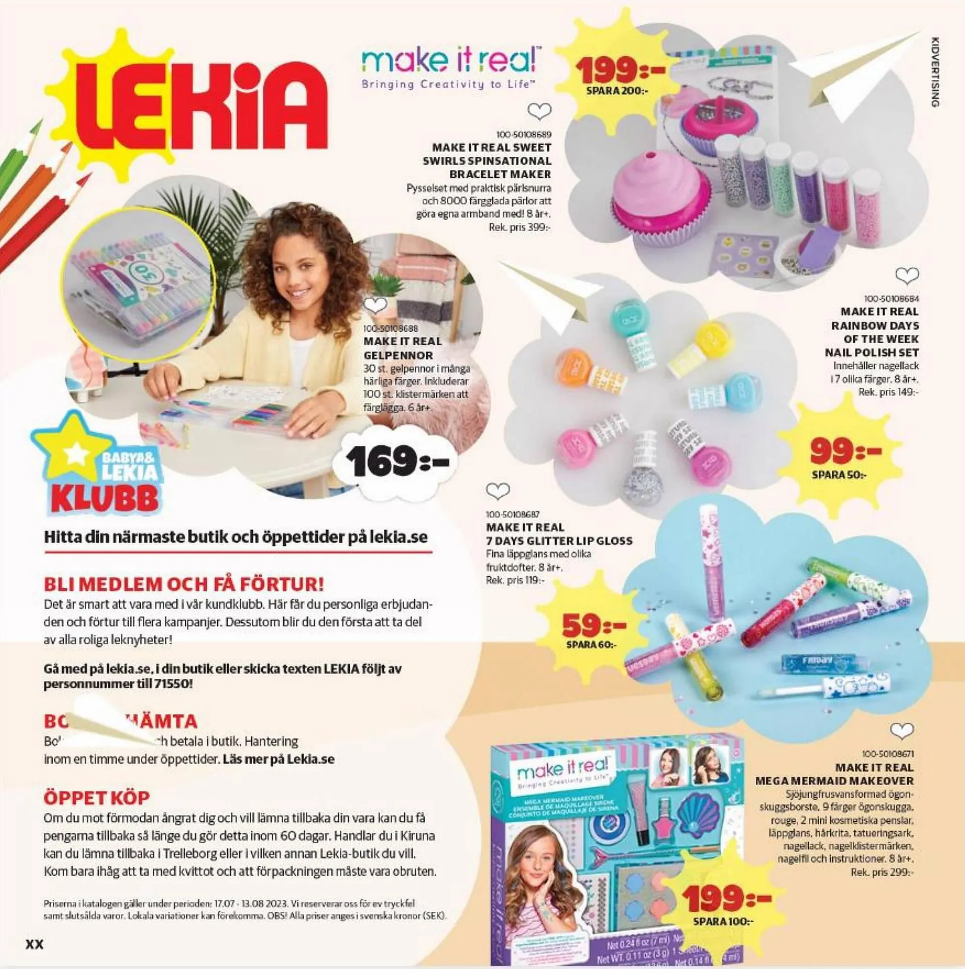 Lekia reklamblad från 18 juli till 13 augusti 2023 - Reklamblad sidor 8