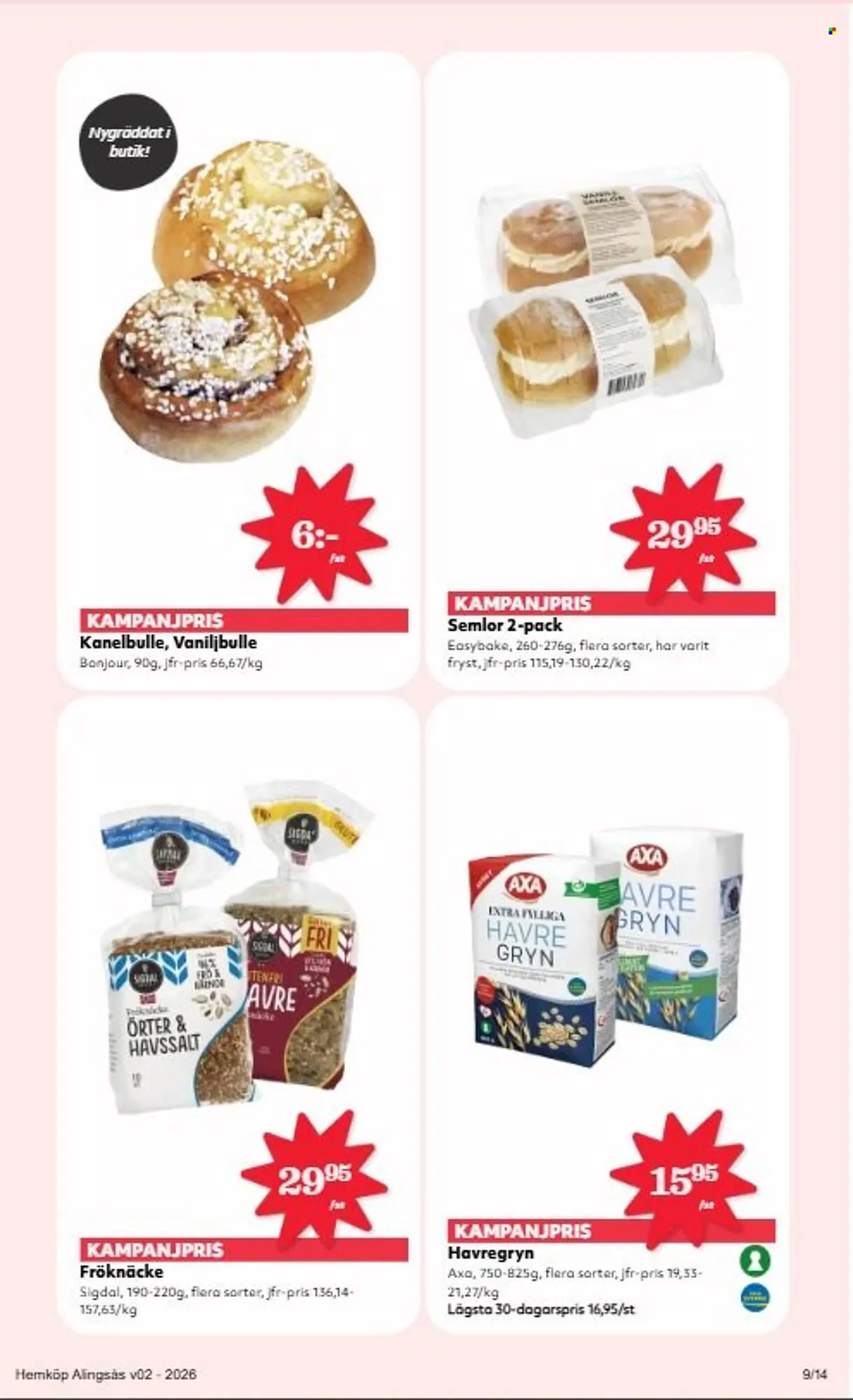 Hemköp reklamblad från 5 januari till 11 januari 2026 - Reklamblad sidor 9