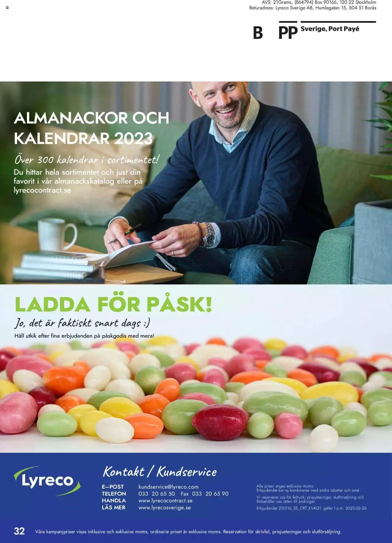 Staples - Lyreco INSPIRATION #1 2023 från 13 mars till 31 december 2023 - Reklamblad sidor 32