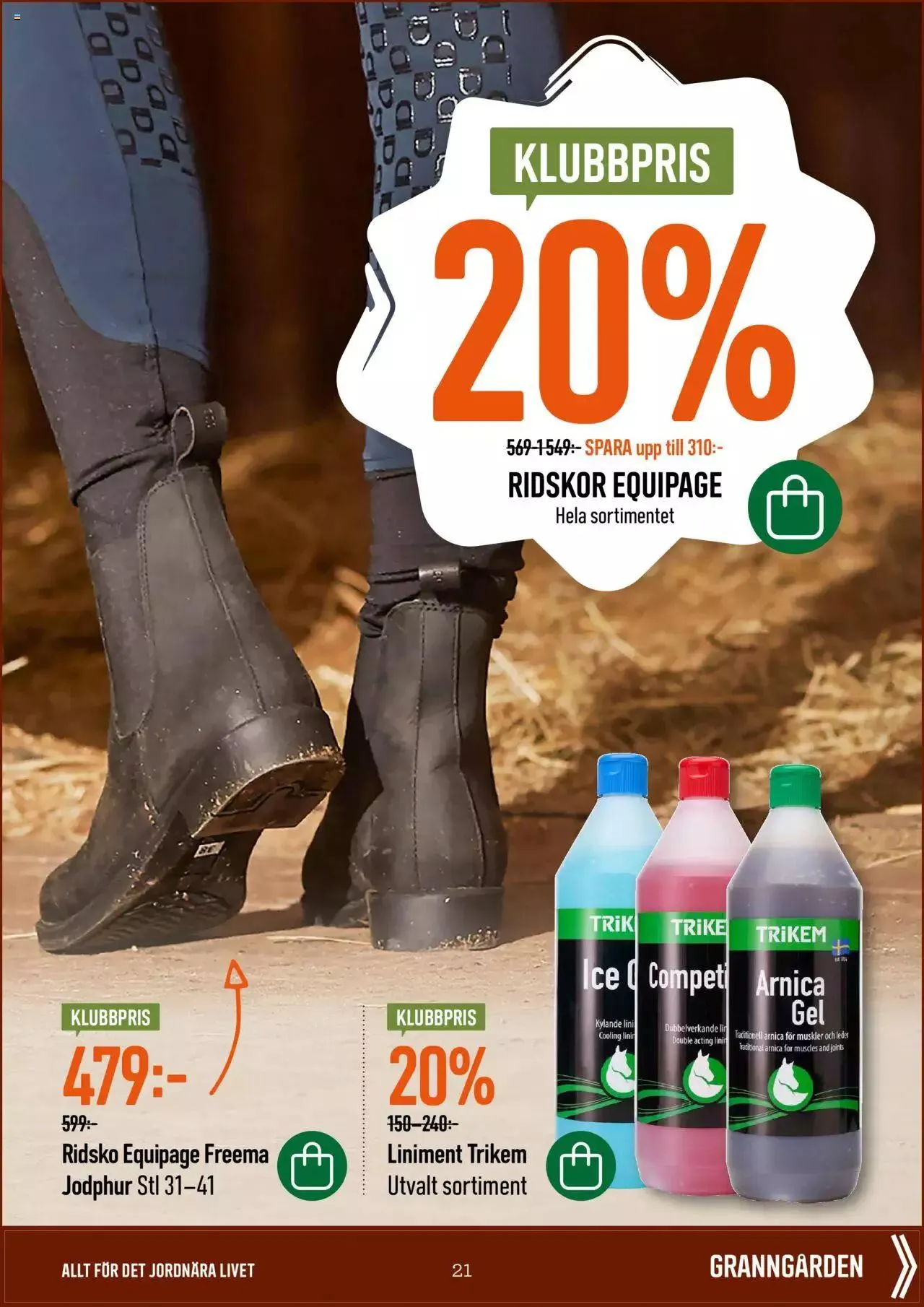 Granngården - erbjudanden från 22 september till 1 oktober 2023 - Reklamblad sidor 21
