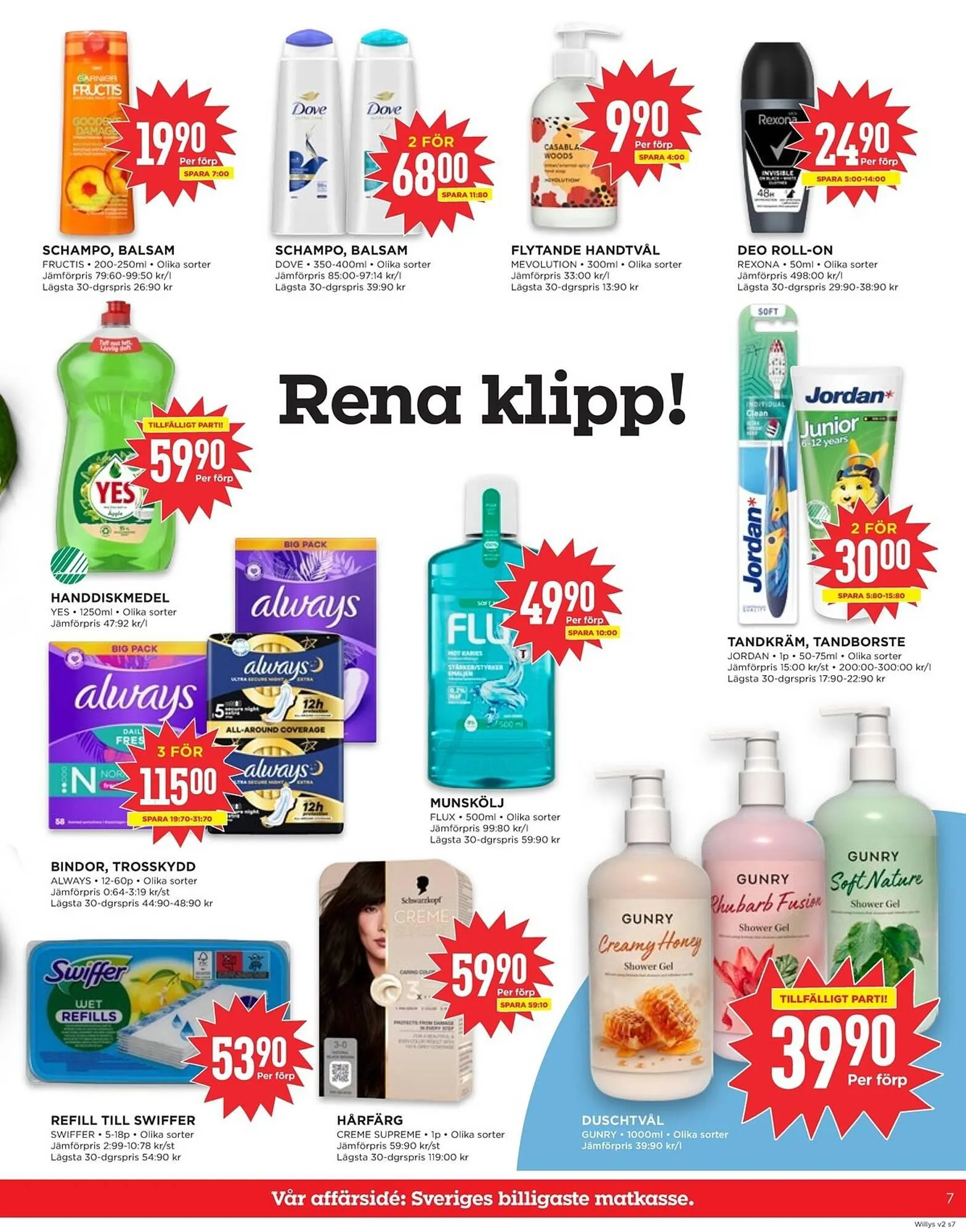 Willys reklamblad från 5 januari till 11 januari 2026 - Reklamblad sidor 7