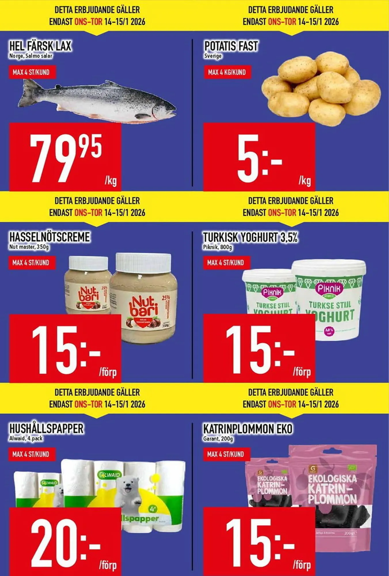 Matdax reklamblad från 12 januari till 18 januari 2026 - Reklamblad sidor 4