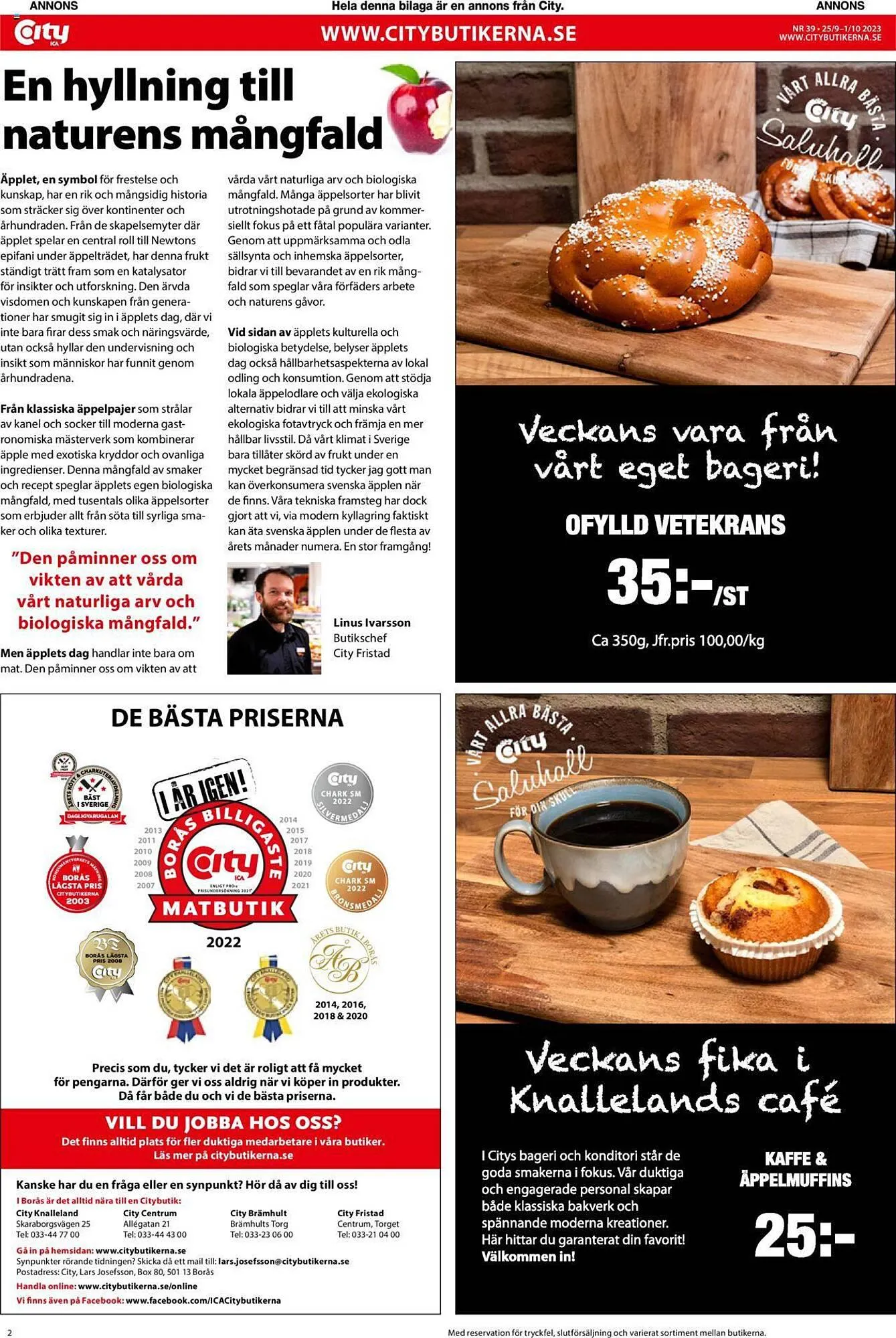 ICA Kvantum reklamblad från 25 september till 1 oktober 2023 - Reklamblad sidor 2