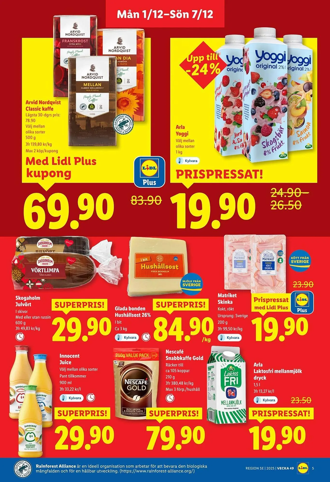Lidl reklamblad från 1 december till 8 december 2025 - Reklamblad sidor 5