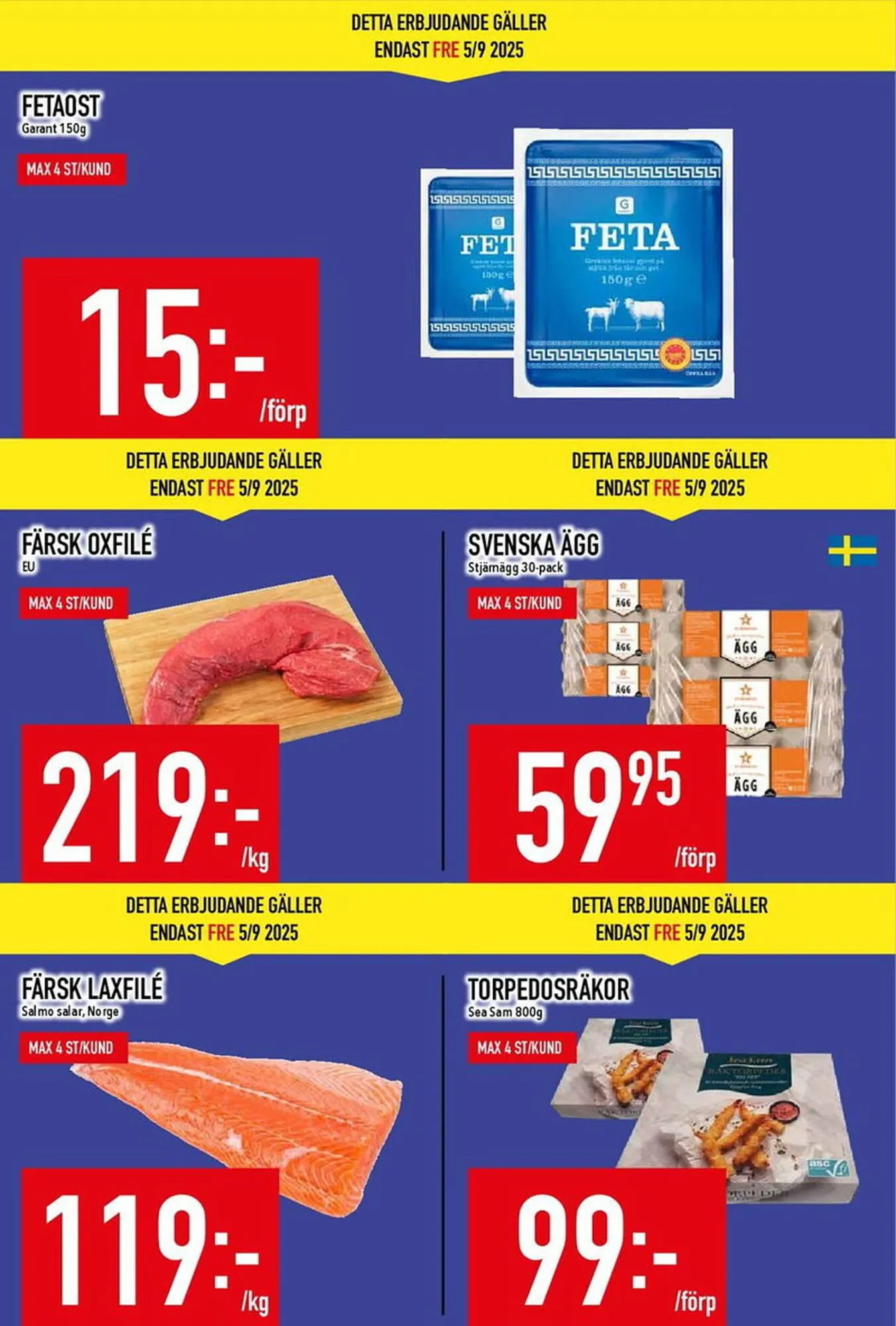 Matdax reklamblad från 1 september till 7 september 2025 - Reklamblad sidor 4