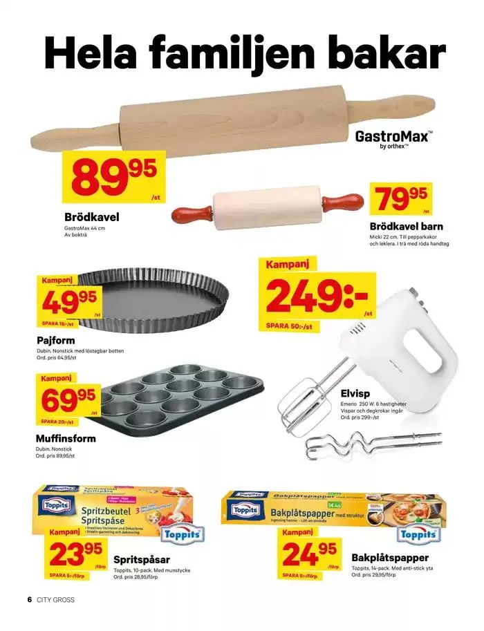 Upptäck attraktiva erbjudanden från 30 september till 6 oktober 2024 - Reklamblad sidor 15