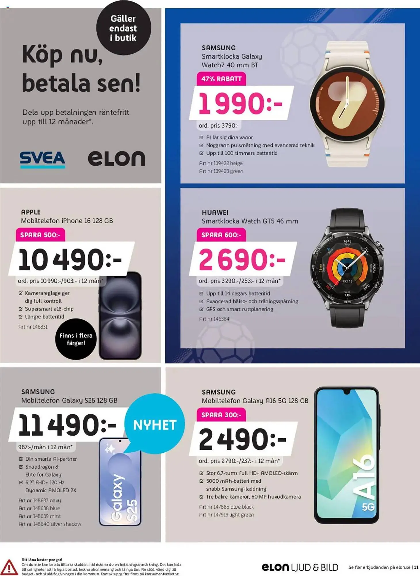 Elon reklamblad från 17 mars till 30 mars 2025 - Reklamblad sidor 11