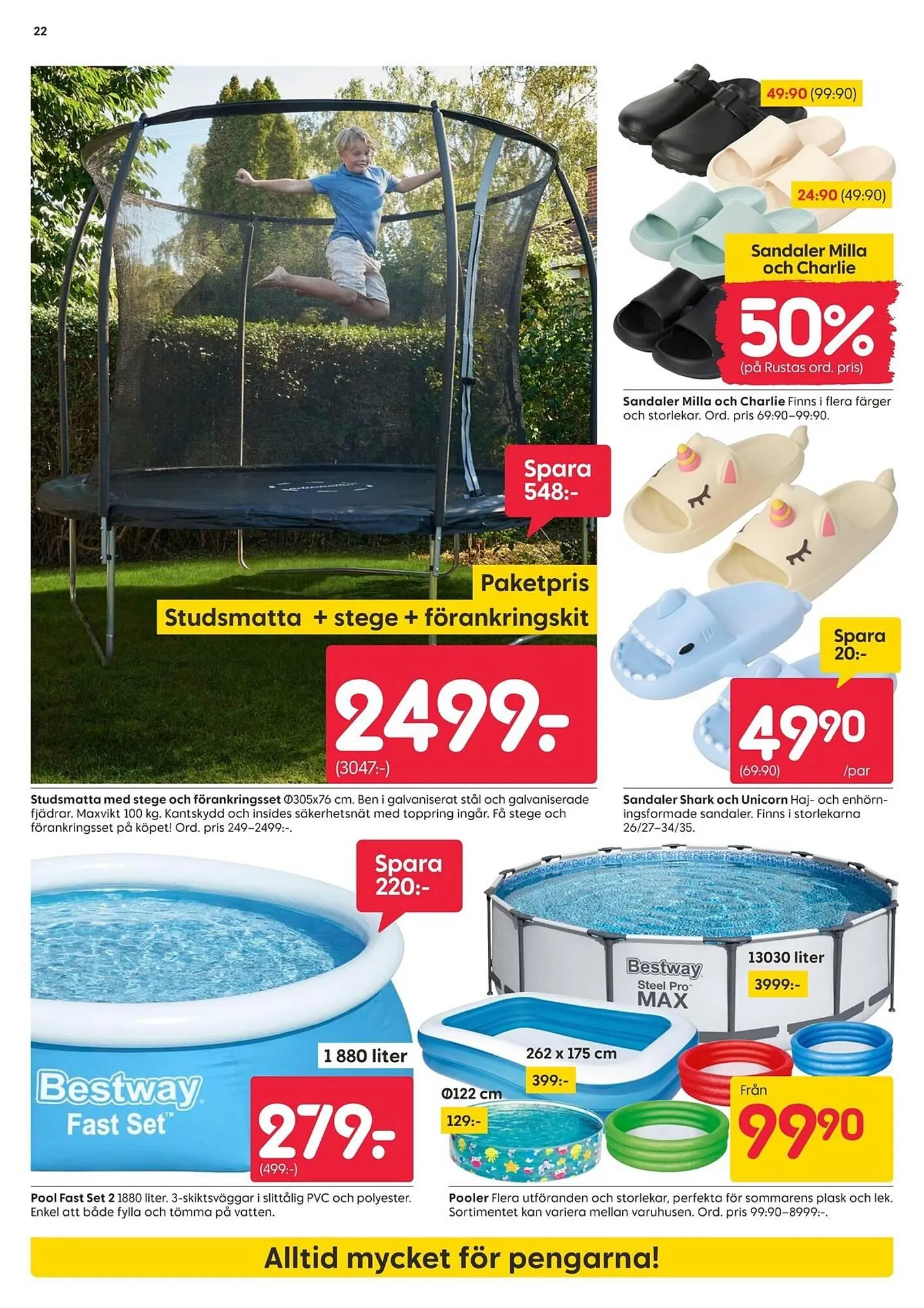 Rusta reklamblad från 11 maj till 17 maj 2026 - Reklamblad sidor 22