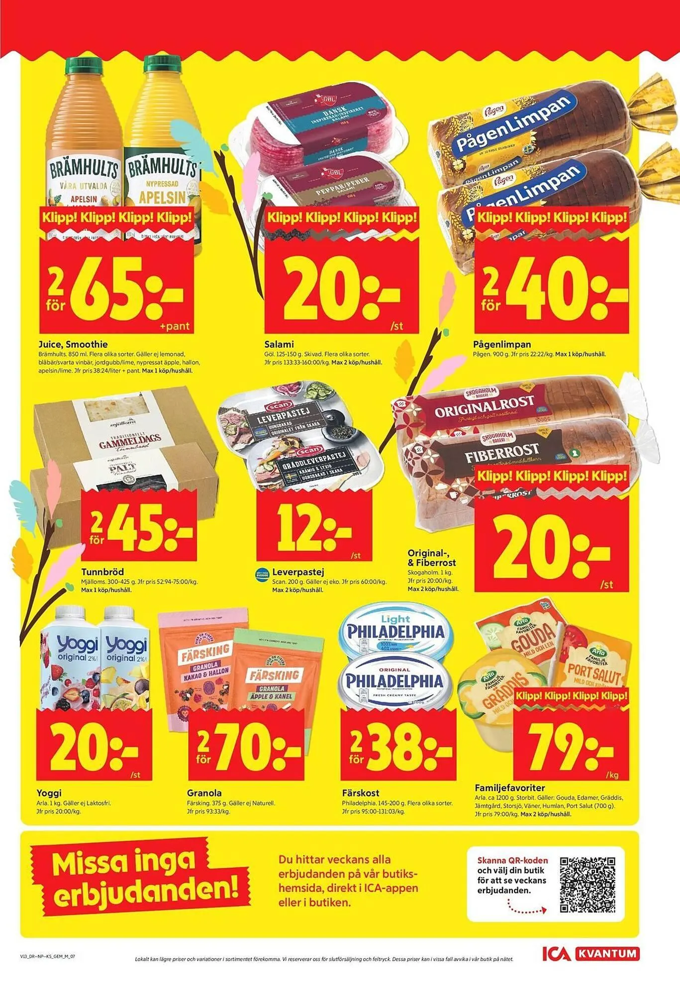 ICA Kvantum reklamblad från 23 mars till 29 mars 2026 - Reklamblad sidor 7