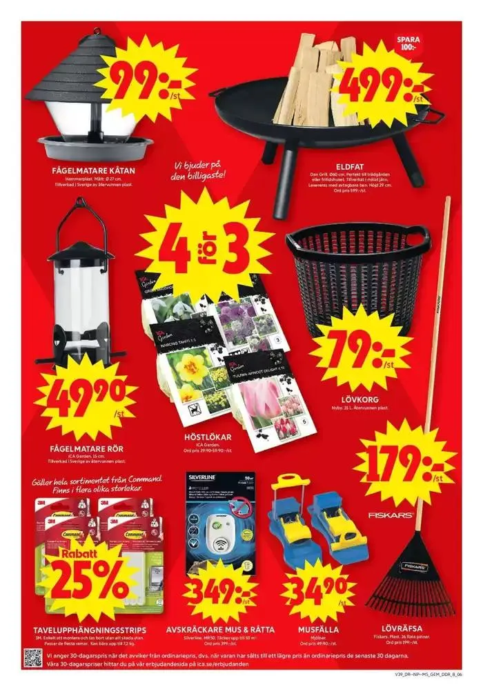 Fantastiska rabatter på utvalda produkter från 23 september till 7 oktober 2024 - Reklamblad sidor 4