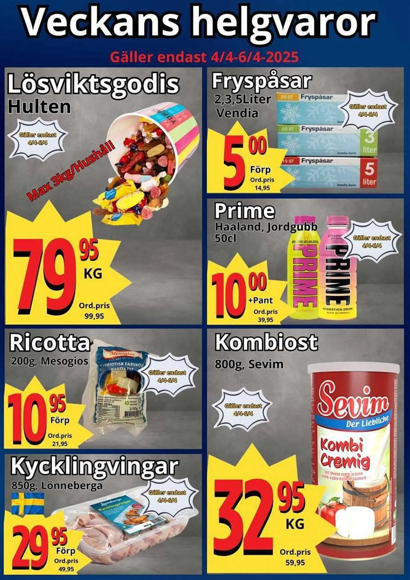 Supergrossen reklamblad från 31 mars till 6 april 2025 - Reklamblad sidor 12
