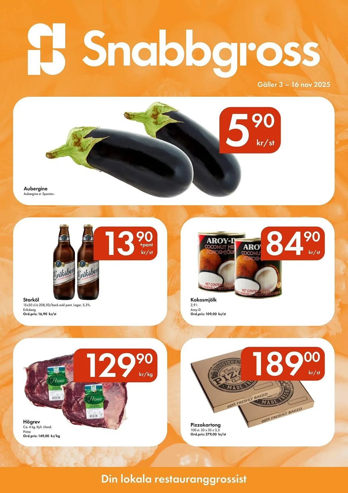 Snabbgross reklamblad - 1