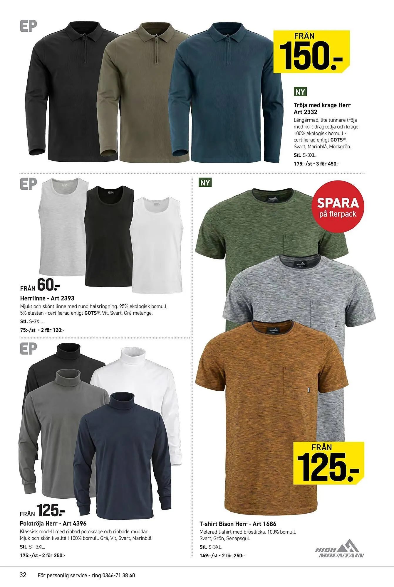 Engelsons reklamblad från 1 september till 3 september 2025 - Reklamblad sidor 32