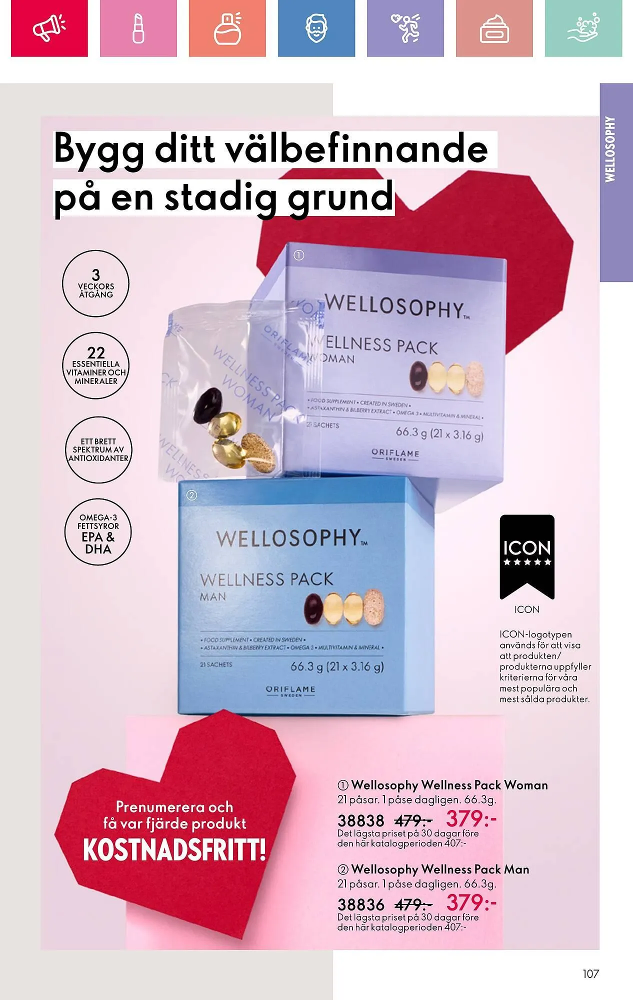 Oriflame reklamblad från 26 januari till 15 februari 2025 - Reklamblad sidor 107