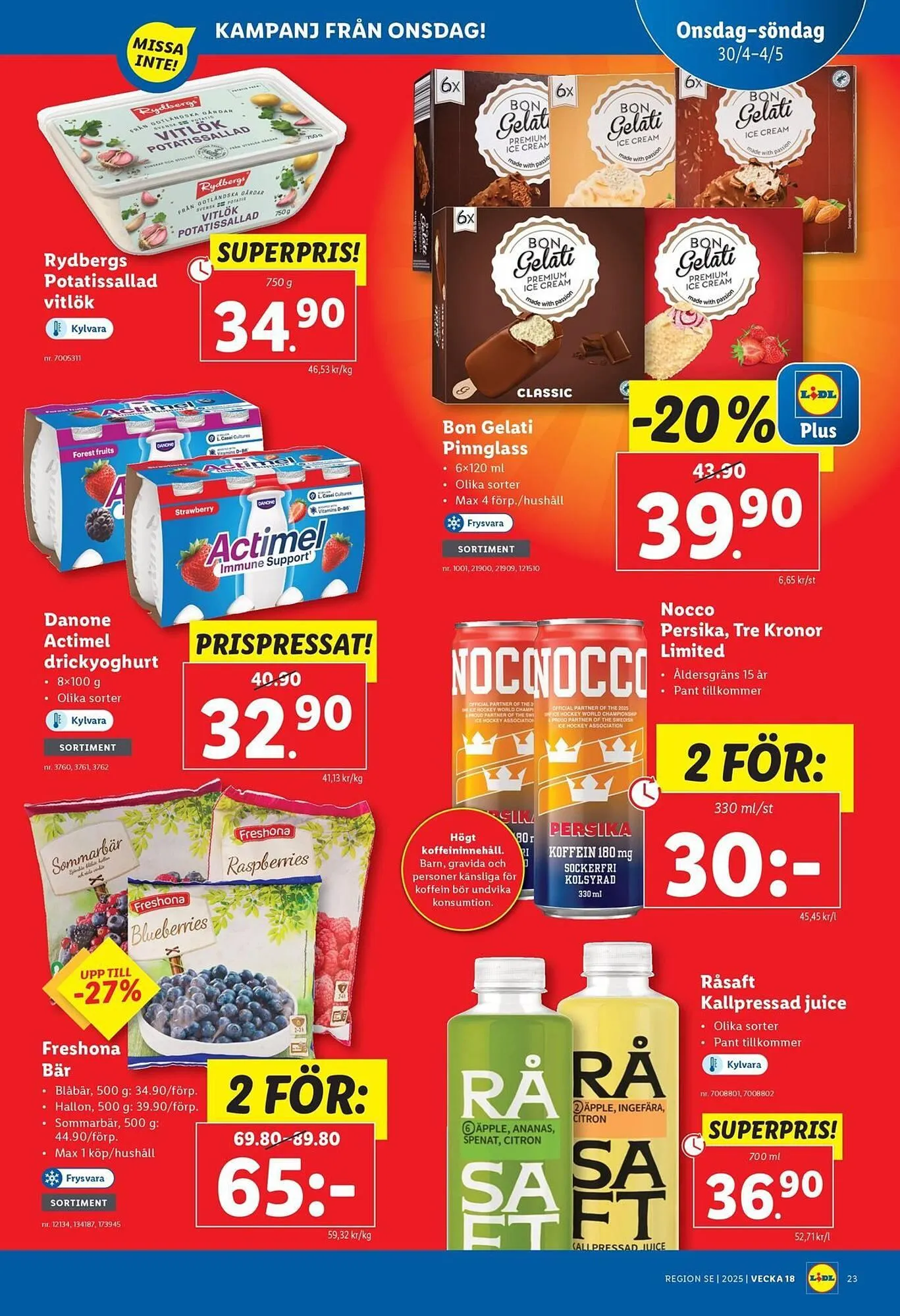 Lidl reklamblad från 28 april till 4 maj 2025 - Reklamblad sidor 26