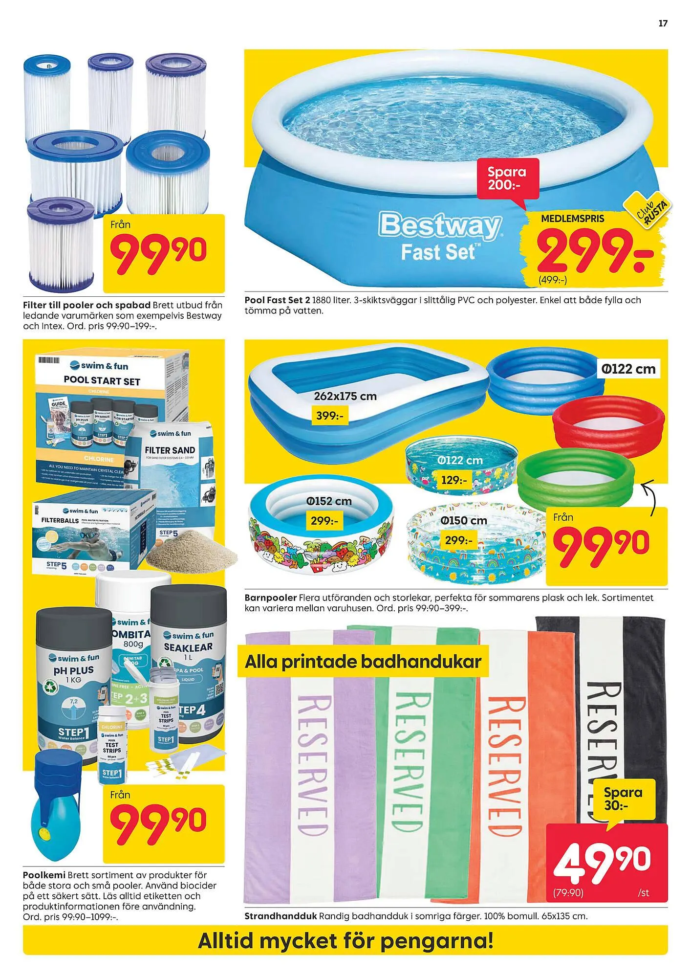 Rusta reklamblad från 26 maj till 1 juni 2025 - Reklamblad sidor 17