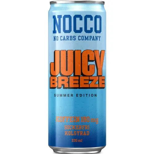 Juicy Breeze Sockerfri Energidryck Burk