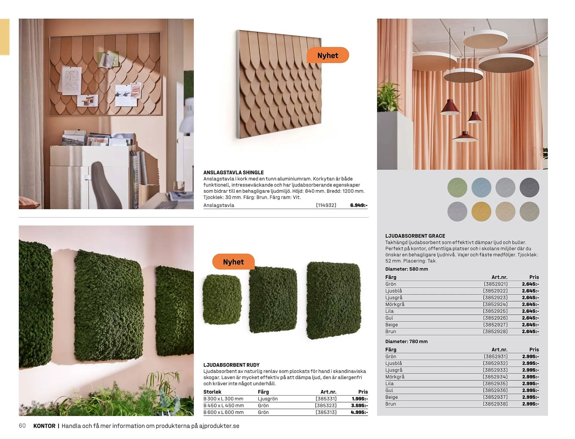 AJ Produkter reklamblad från 1 januari till 31 december 2025 - Reklamblad sidor 60