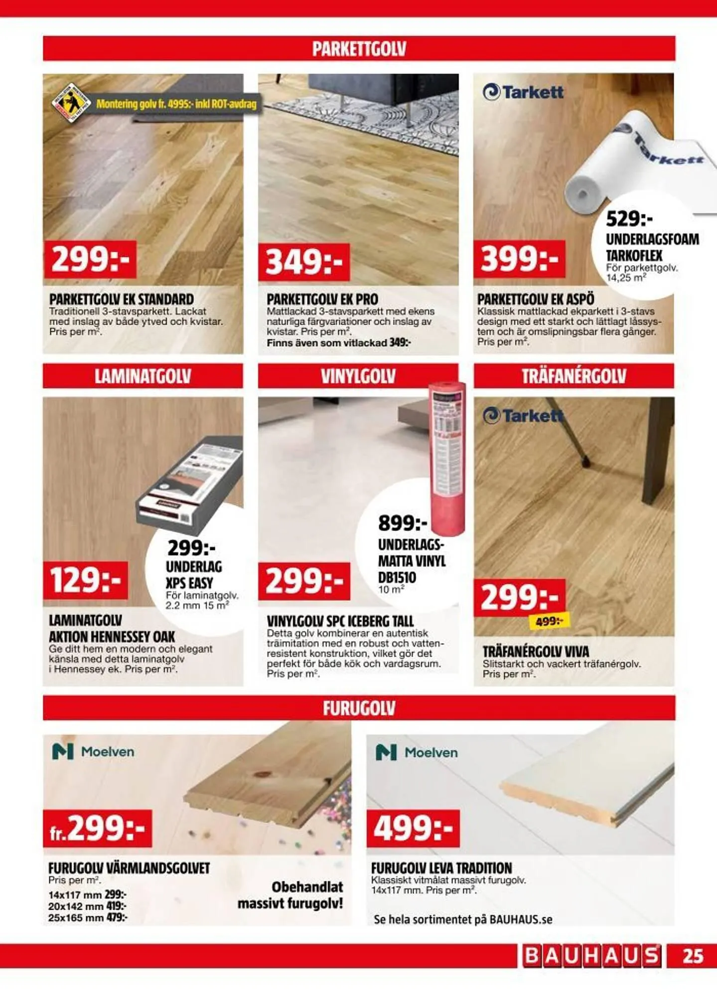 Bauhaus reklamblad från 26 maj till 15 juni 2025 - Reklamblad sidor 25