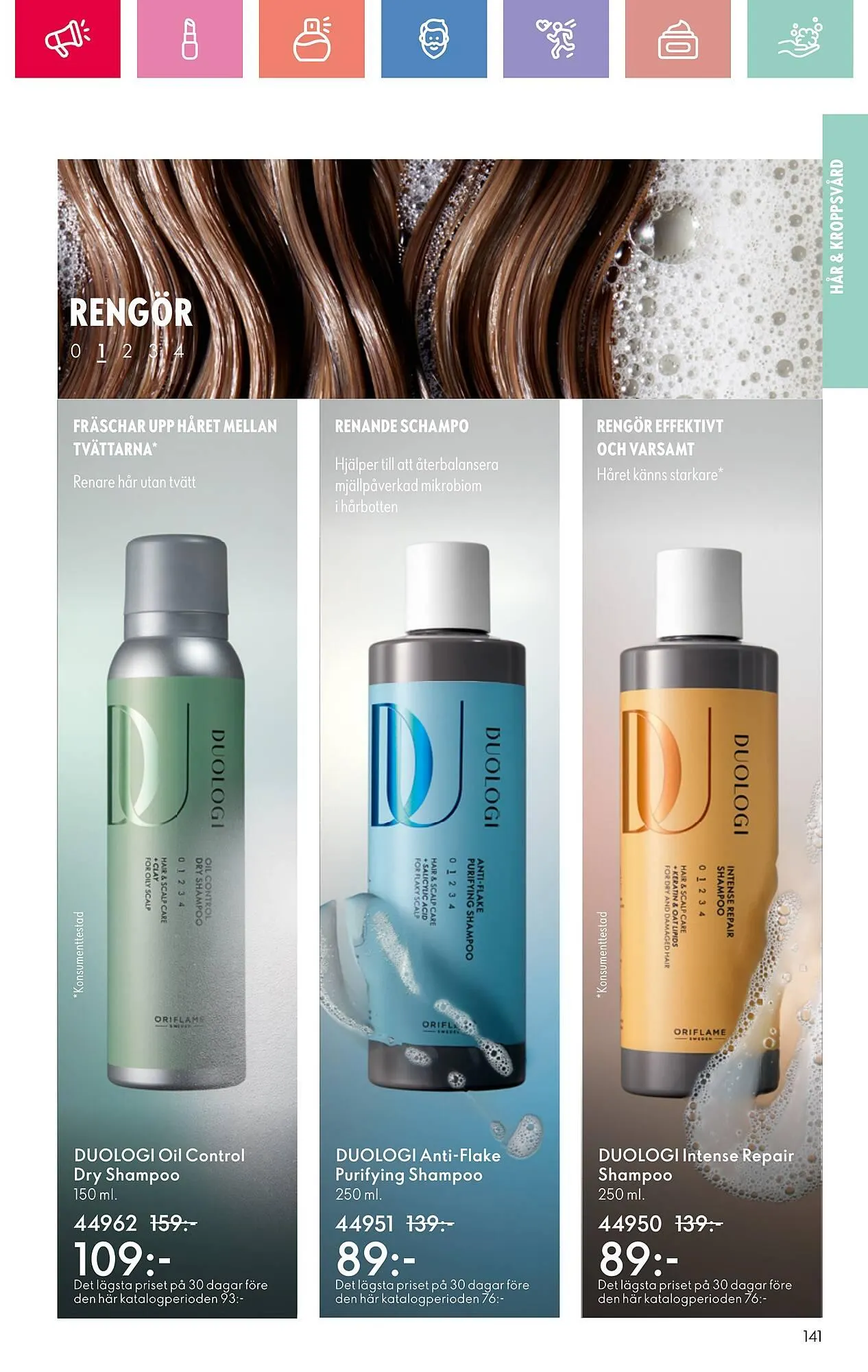 Oriflame reklamblad från 26 januari till 15 februari 2025 - Reklamblad sidor 141