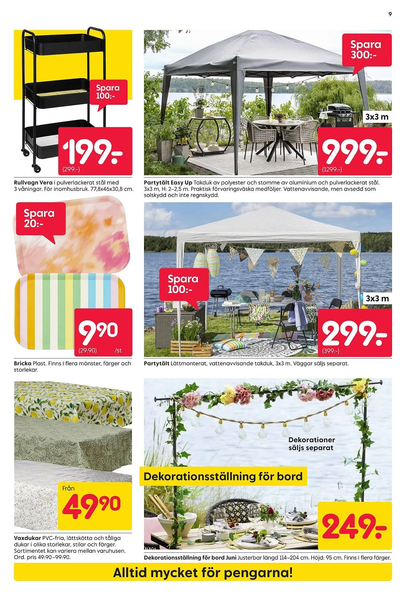 Rusta reklamblad från 12 maj till 17 maj 2025 - Reklamblad sidor 9