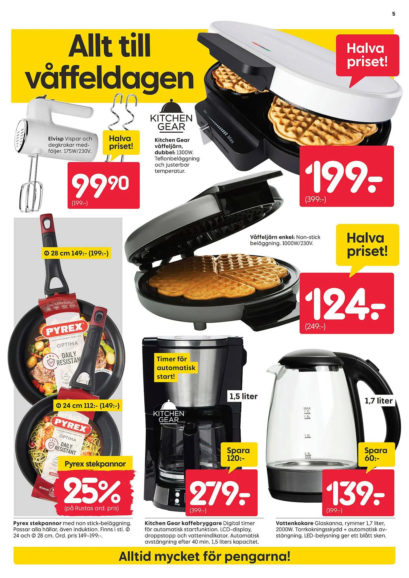 Rusta reklamblad från 11 mars till 17 mars 2024 - Reklamblad sidor 5