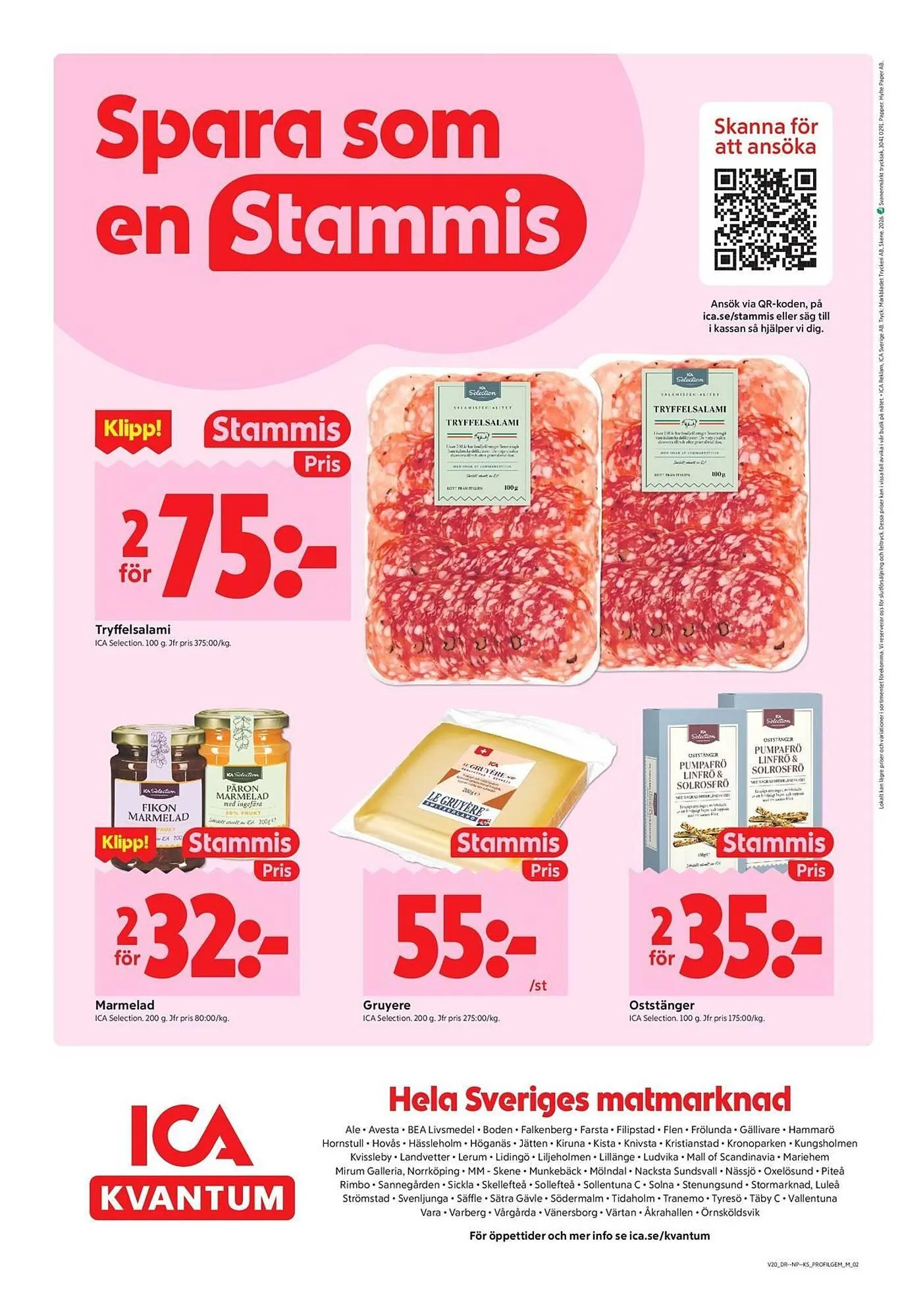 ICA Kvantum reklamblad från 11 maj till 17 maj 2026 - Reklamblad sidor 8