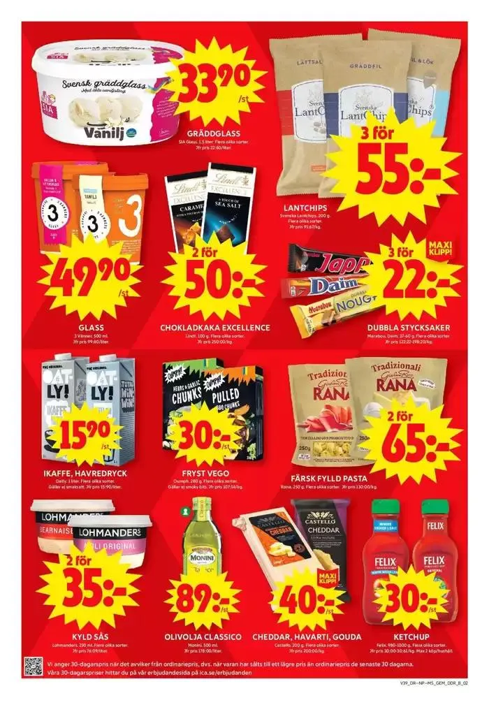 Fantastiska rabatter på utvalda produkter från 23 september till 7 oktober 2024 - Reklamblad sidor 20