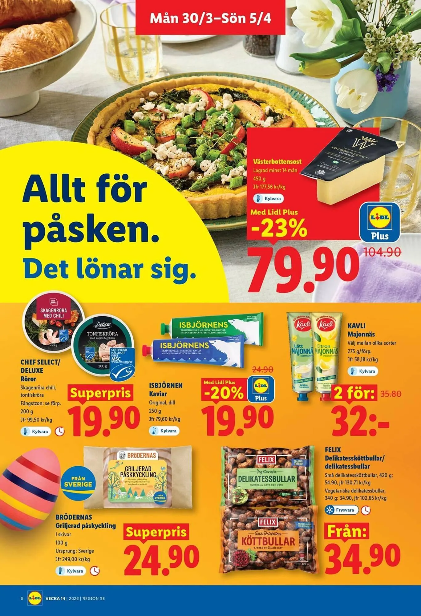 Lidl reklamblad från 30 mars till 5 april 2026 - Reklamblad sidor 6