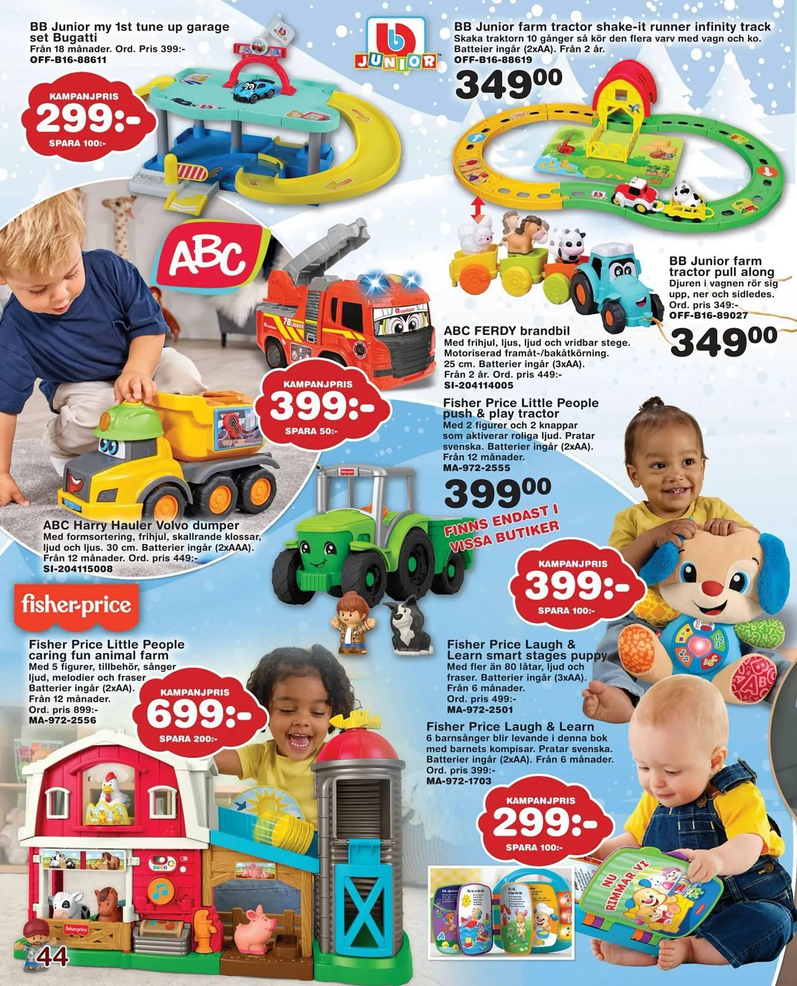 Lekextra reklamblad från 7 november till 31 december 2025 - Reklamblad sidor 44