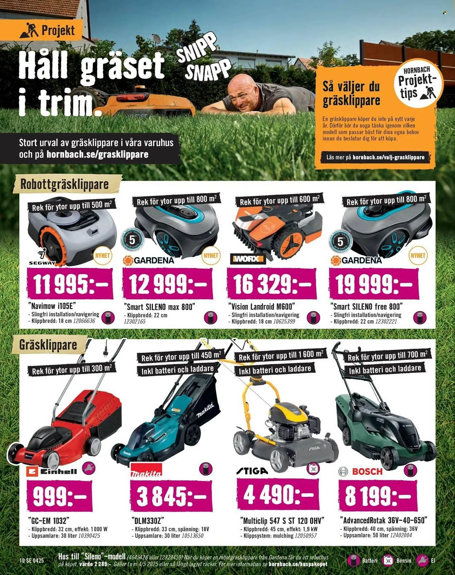 Hornbach reklamblad från 13 april till 11 maj 2025 - Reklamblad sidor 10