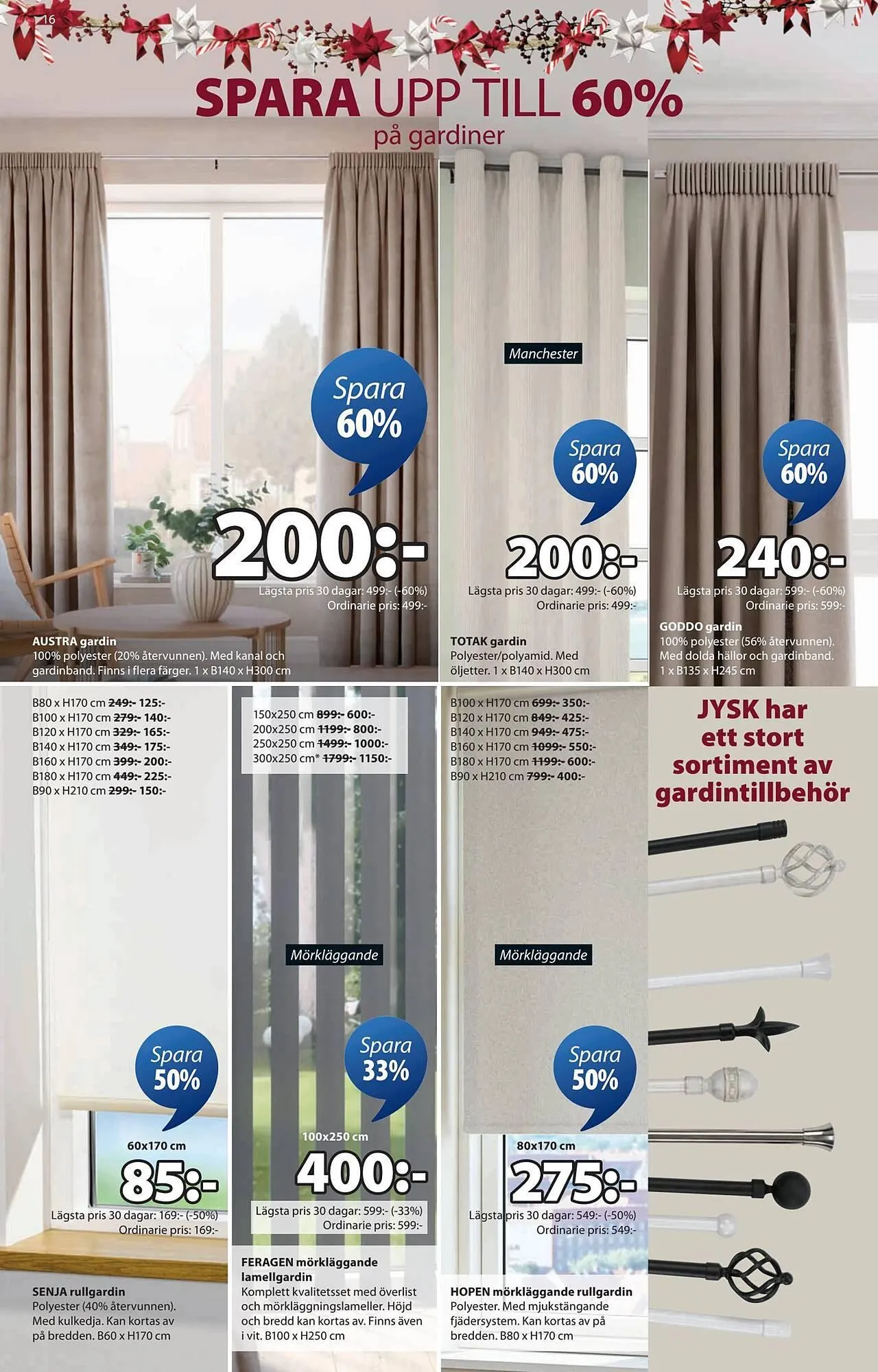 JYSK reklamblad från 20 oktober till 2 november 2025 - Reklamblad sidor 16