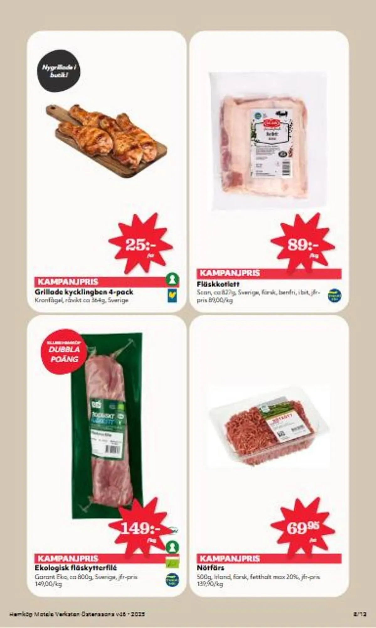 Östenssons reklamblad från 10 november till 16 november 2025 - Reklamblad sidor 8