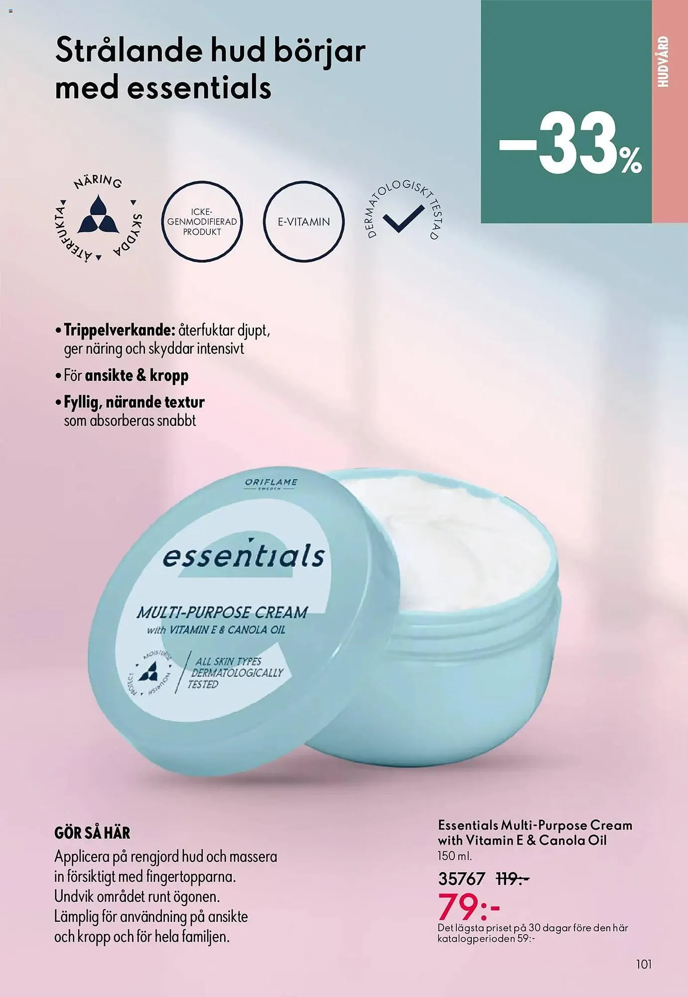 Oriflame reklamblad från 22 april till 12 maj 2026 - Reklamblad sidor 101