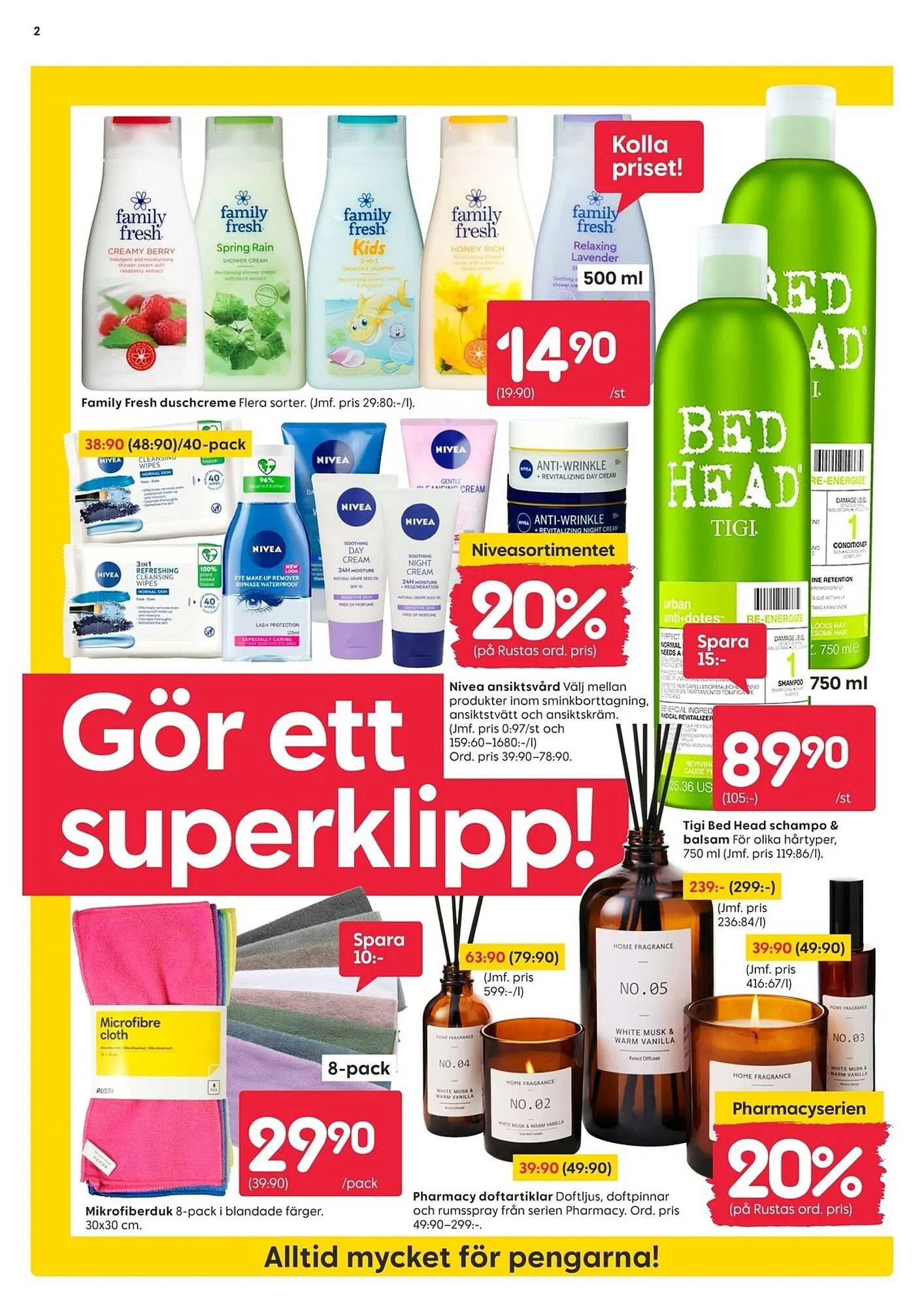 Rusta reklamblad från 31 mars till 6 april 2025 - Reklamblad sidor 2