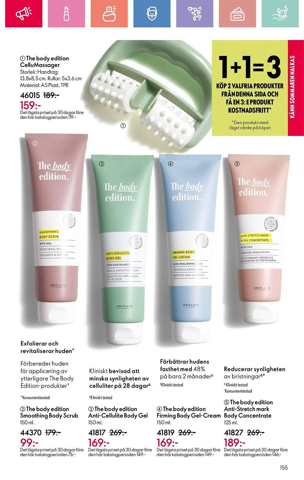 Oriflame reklamblad från 12 maj till 31 maj 2025 - Reklamblad sidor 155