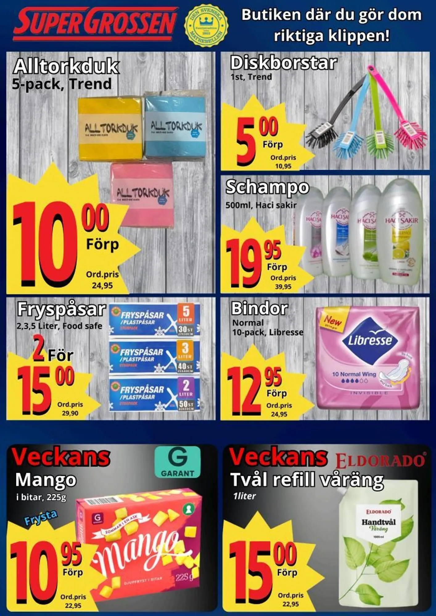 Supergrossen reklamblad från 18 maj till 25 maj 2025 - Reklamblad sidor 12