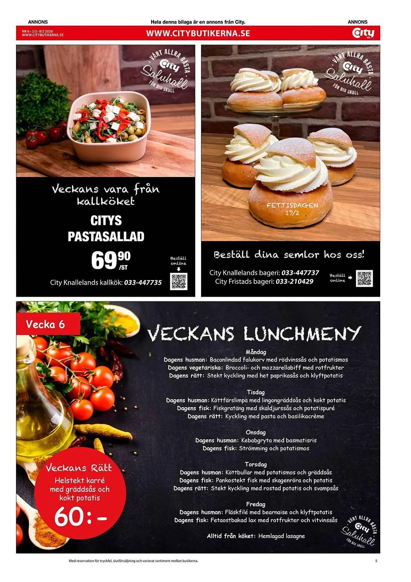 ICA Kvantum reklamblad från 2 februari till 8 februari 2026 - Reklamblad sidor 5