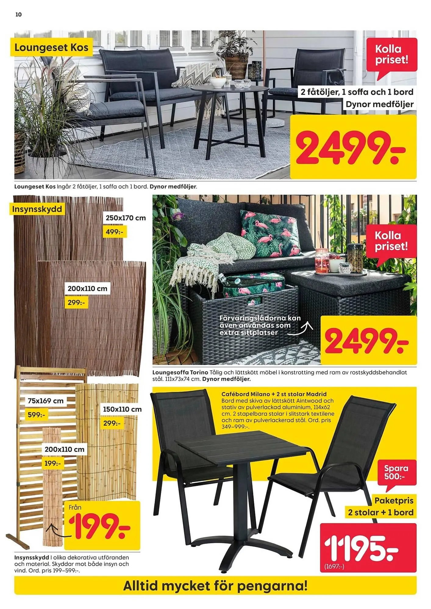 Rusta reklamblad från 10 mars till 16 mars 2025 - Reklamblad sidor 10