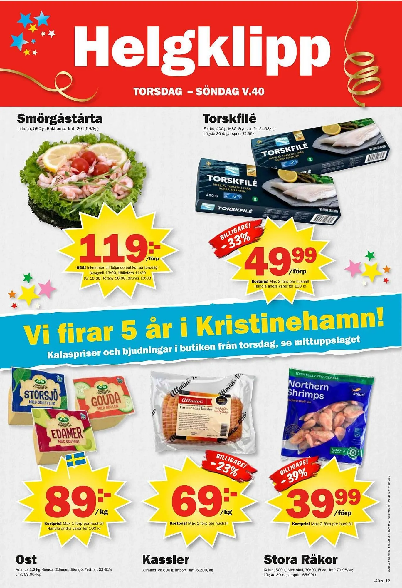 Pekås reklamblad från 29 september till 5 oktober 2025 - Reklamblad sidor 12