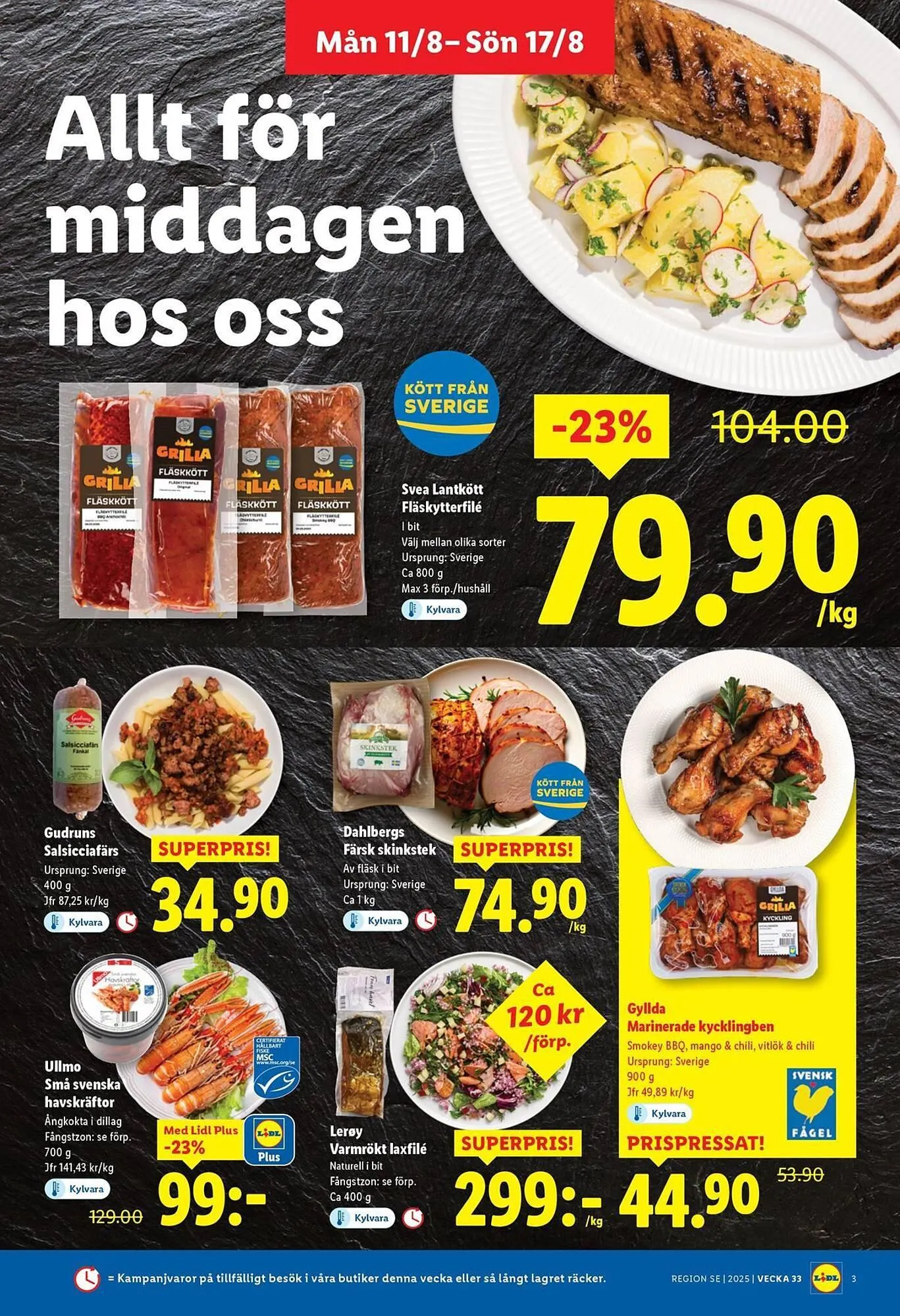 Lidl reklamblad från 11 augusti till 17 augusti 2025 - Reklamblad sidor 3