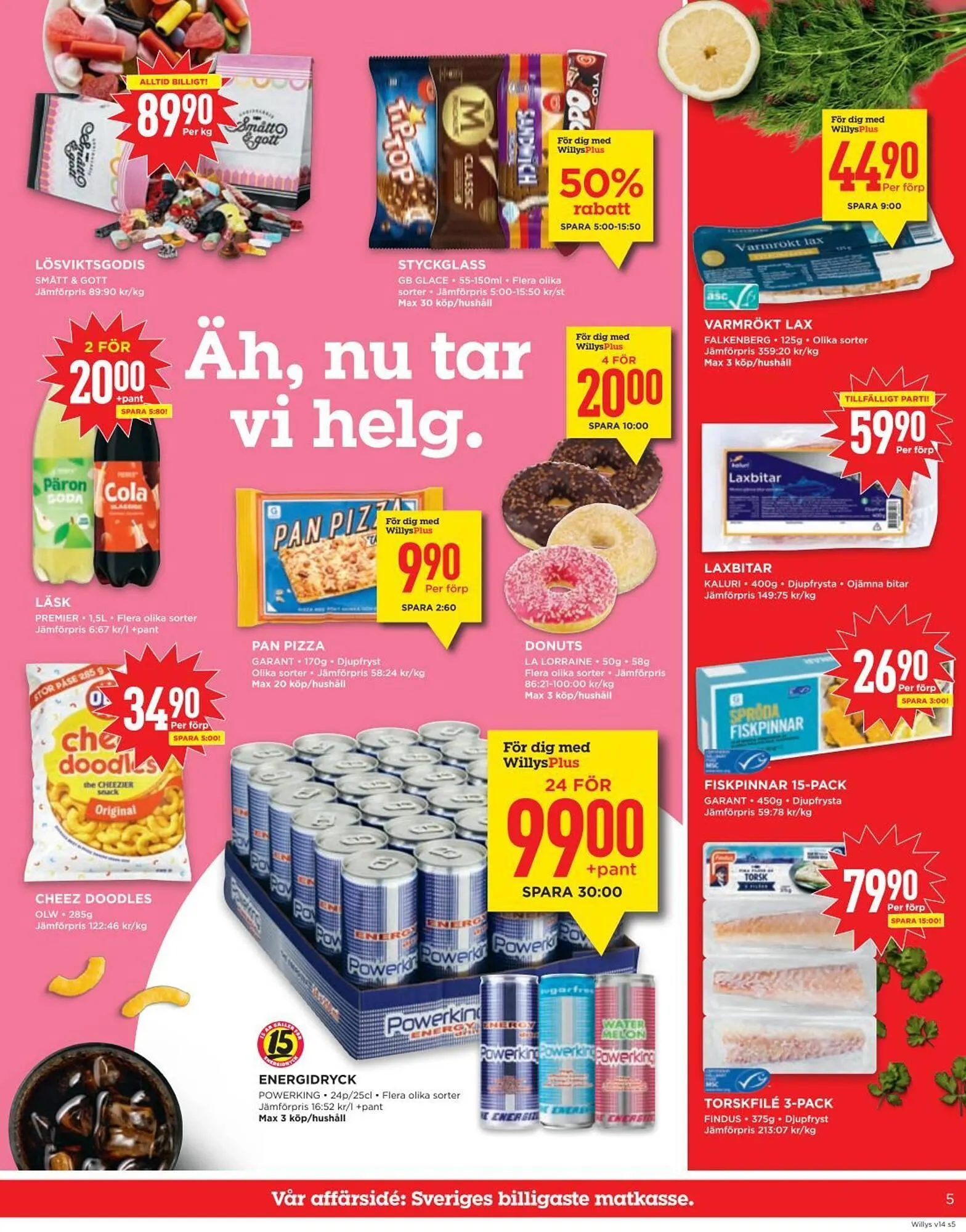 Willys reklamblad från 31 mars till 6 april 2025 - Reklamblad sidor 5