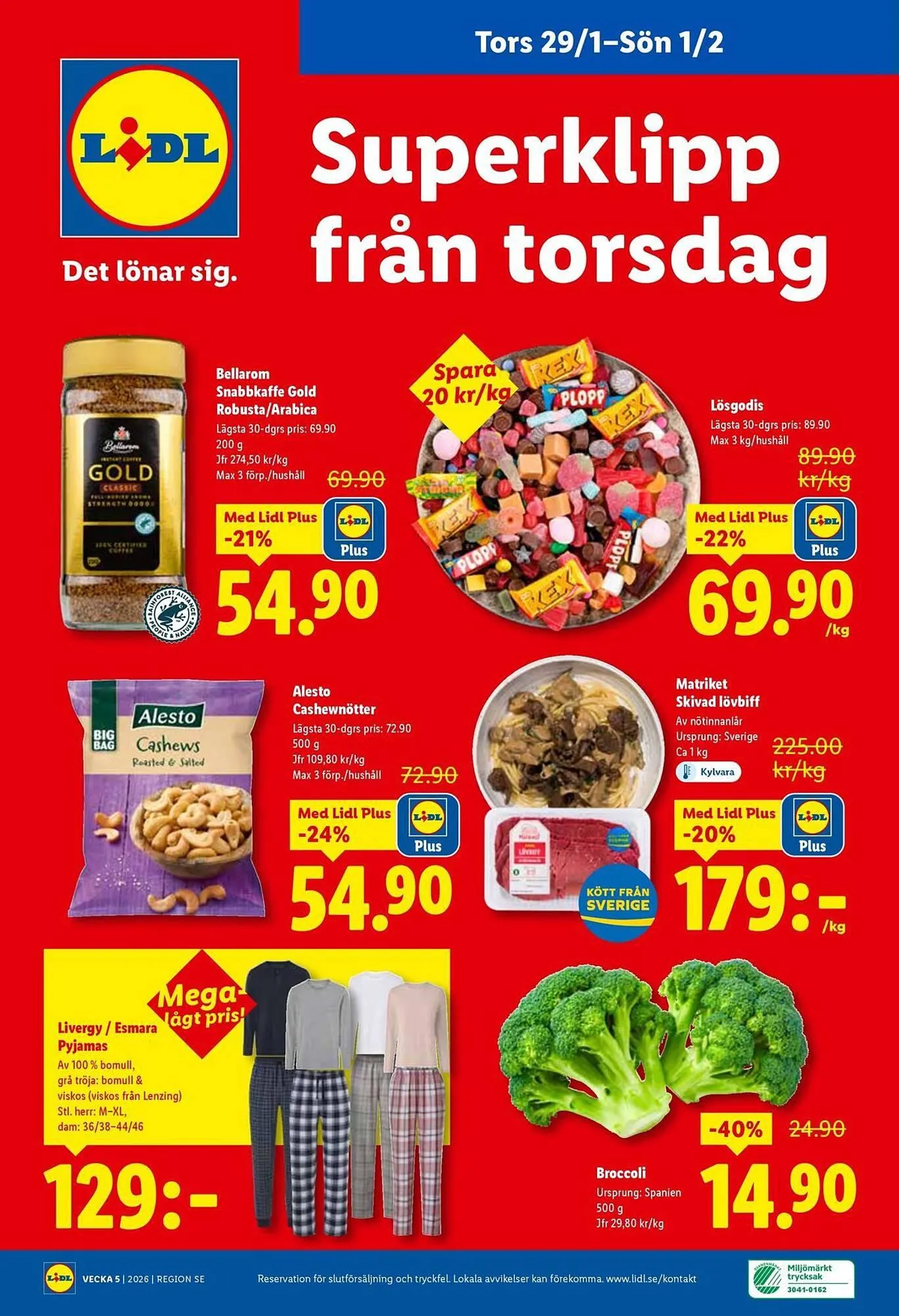 Lidl reklamblad från 26 januari till 1 februari 2026 - Reklamblad sidor 28