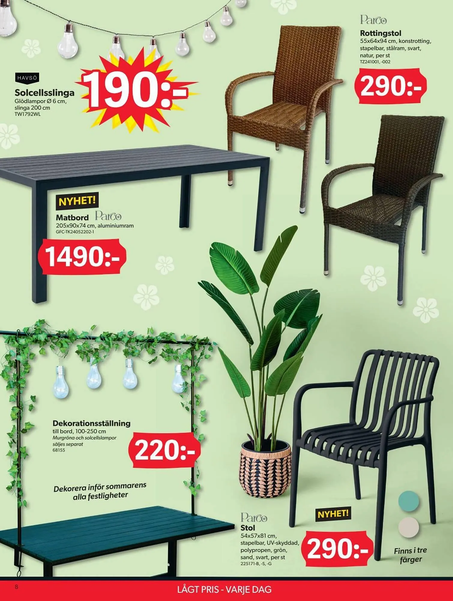 DollarStore reklamblad från 7 april till 30 juni 2025 - Reklamblad sidor 8