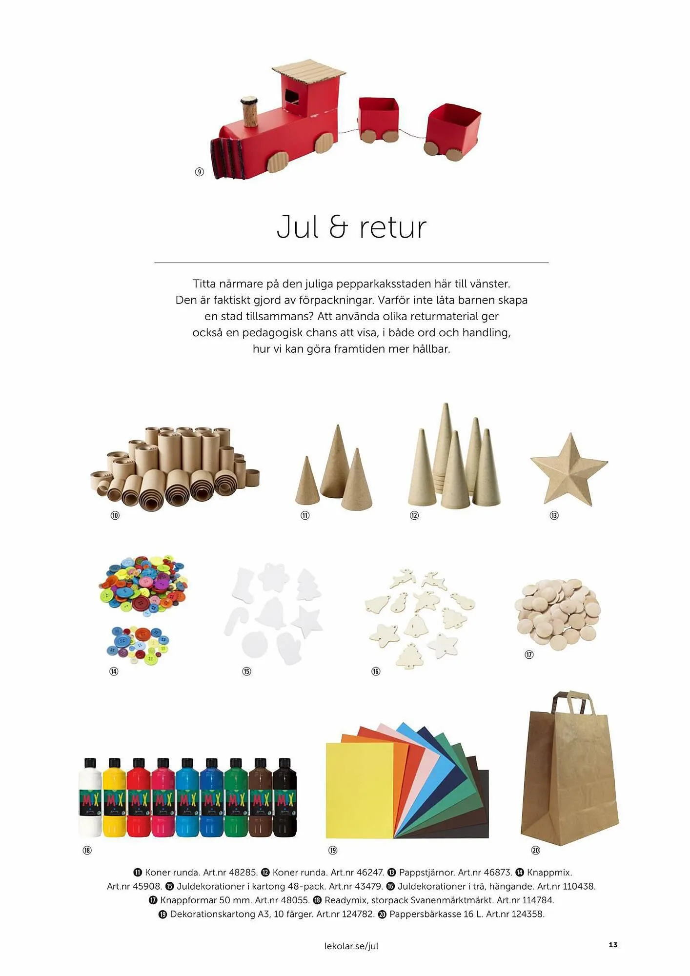 Lekolar reklamblad från 1 oktober till 31 december 2023 - Reklamblad sidor 13