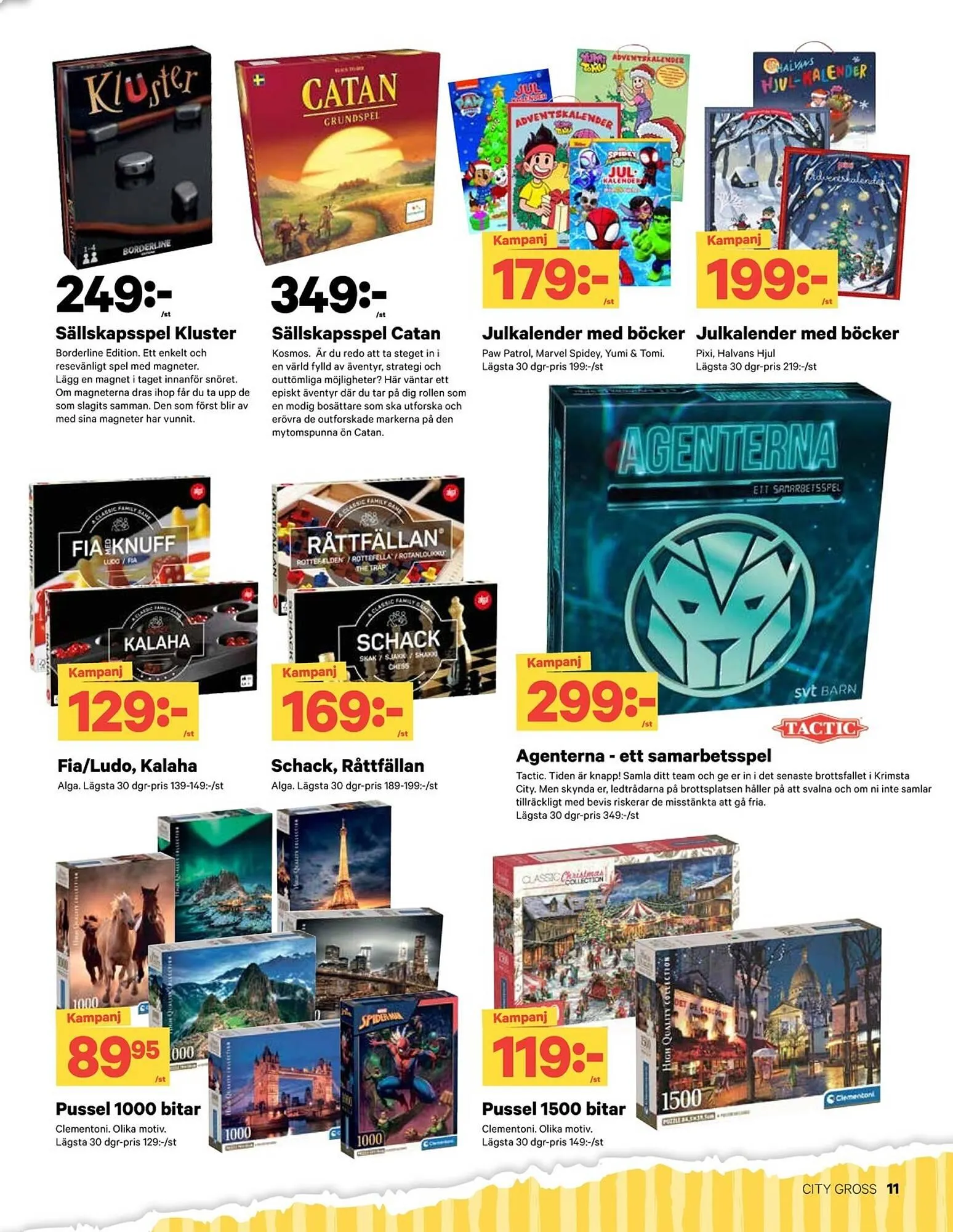City Gross reklamblad från 3 november till 30 november 2025 - Reklamblad sidor 11