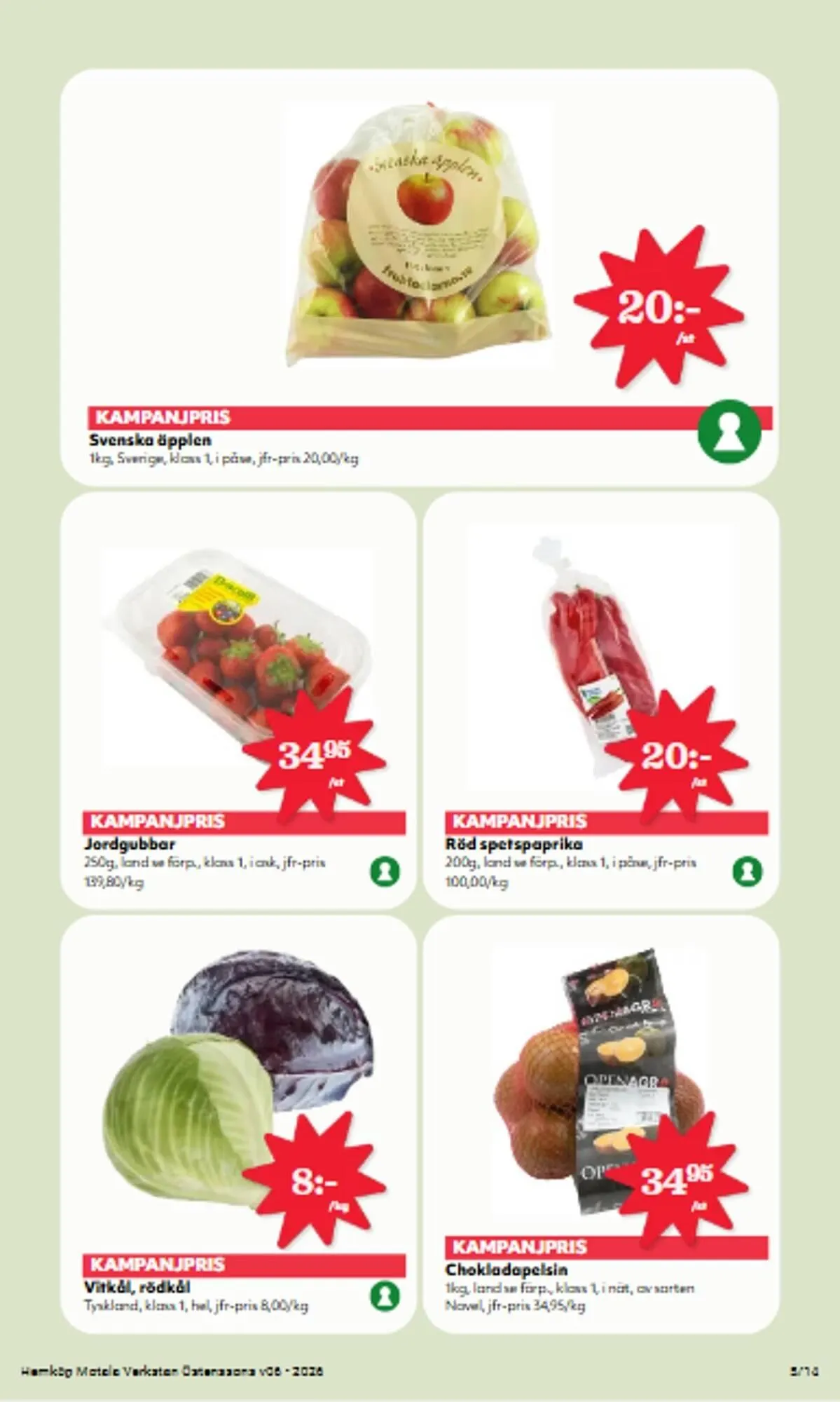 Östenssons reklamblad från 2 februari till 8 februari 2026 - Reklamblad sidor 5