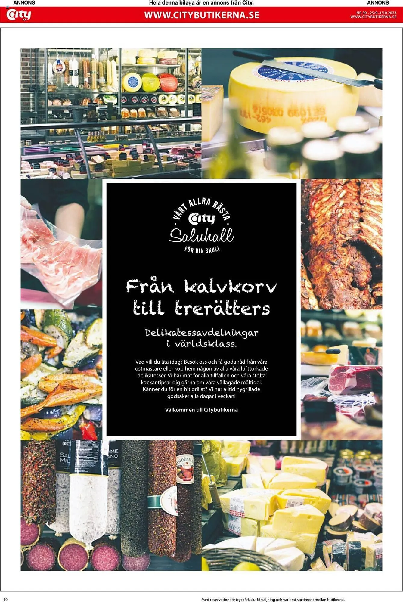 ICA Kvantum reklamblad från 25 september till 1 oktober 2023 - Reklamblad sidor 10