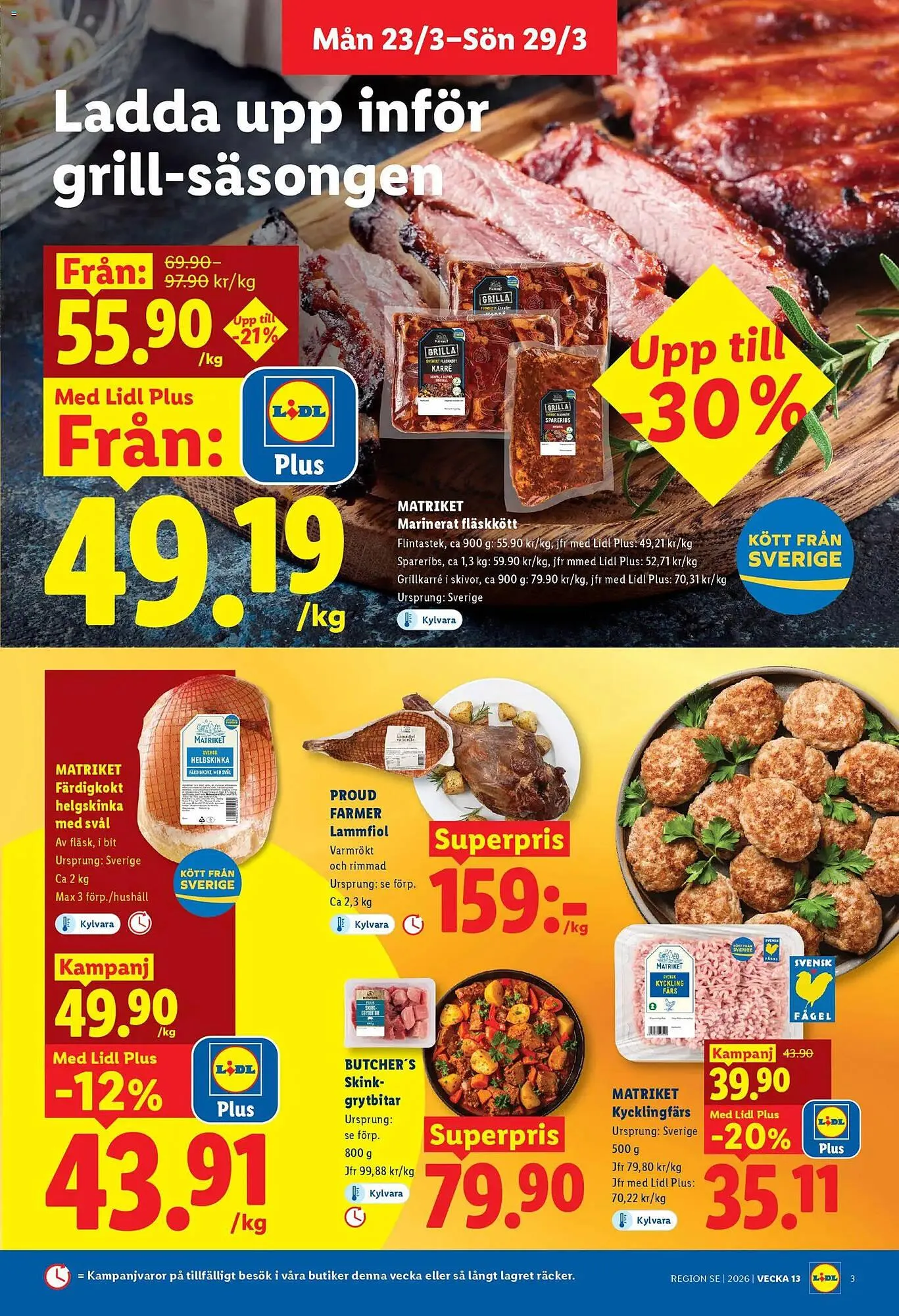 Lidl reklamblad från 23 mars till 29 mars 2026 - Reklamblad sidor 3